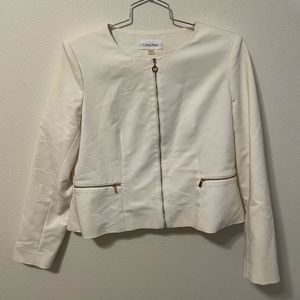 Calvin Klein Shacket Cream Size 16 XL Women’s